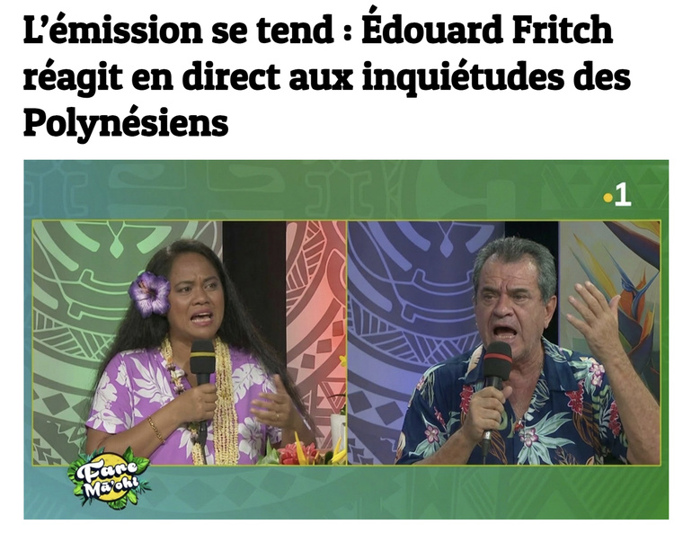 Encore une arnaque habillée en reportage de Tahiti Infos