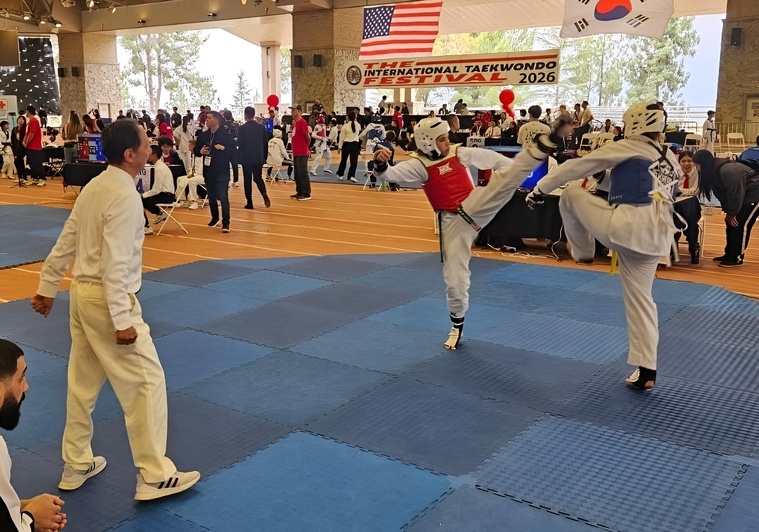 Le taekwondo polynésien rayonne à Los Angeles Le taekwondo polynésien rayonne à Los Angeles