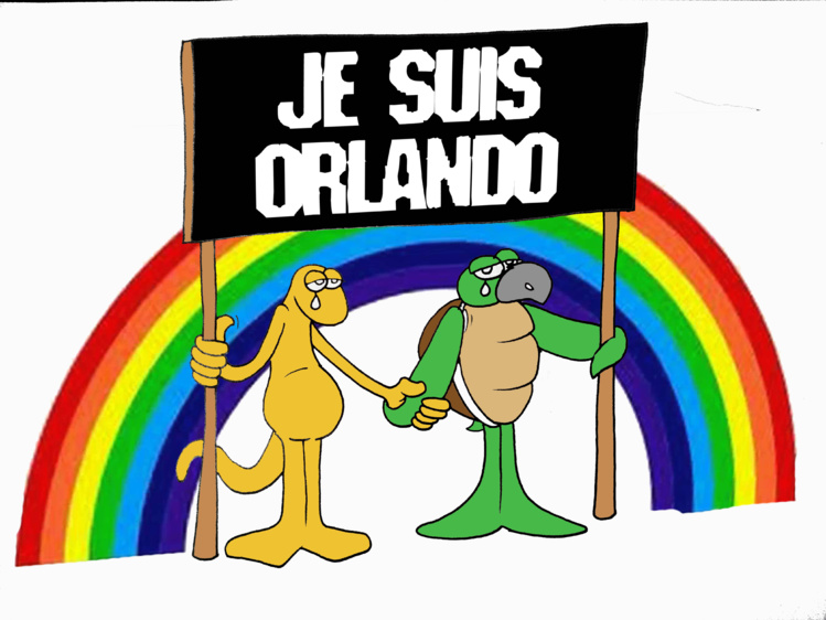 "La tuerie d'Orlando" par Munoz