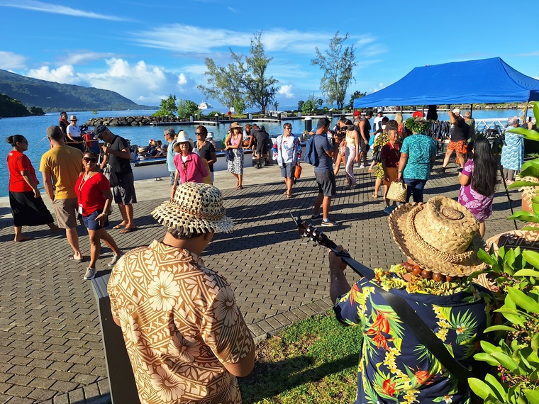 Après les Tuamotu, dernière étape à Tahiti Iti (Crédit : Anne-Charlotte Lehartel).