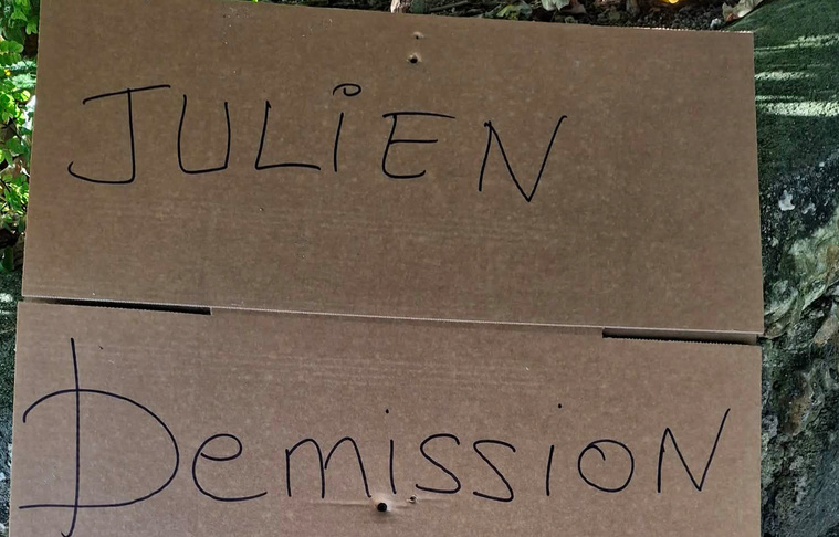 “Les habitants ont demandé à Julien Mai de démissionner”