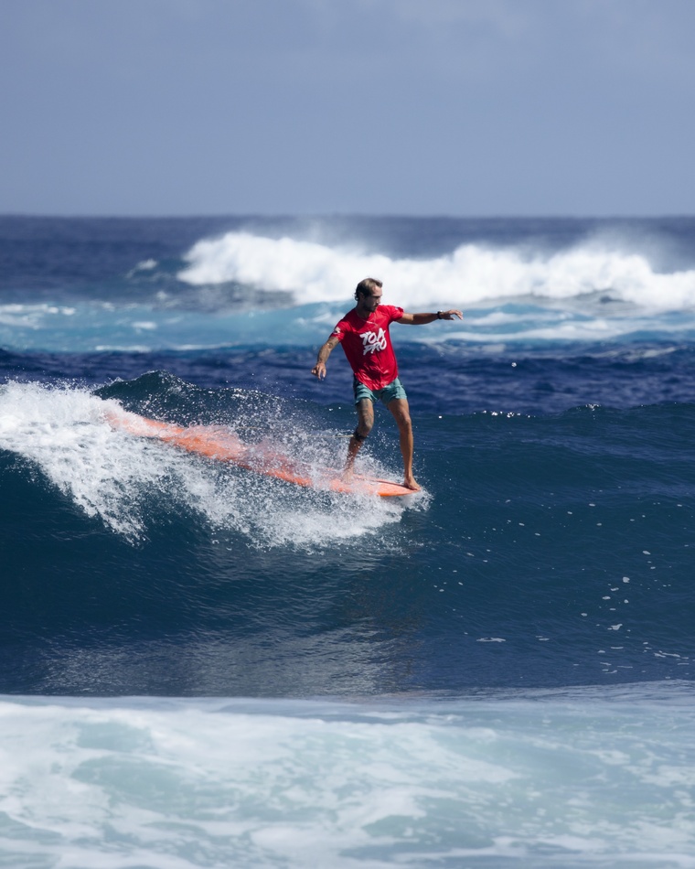 Moana Domenech a remporté l’étape longboard des QS de la WSL qui se déroulait lundi à Papara. Moana Domenech a remporté l’étape longboard des QS de la WSL qui se déroulait lundi à Papara.