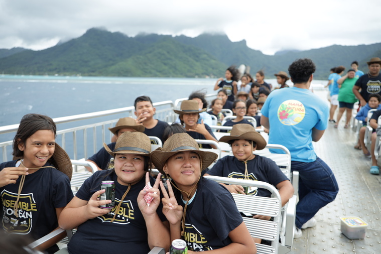 ​200 jeunes du Fenua conseillés pour préserver l'océan dans un “bateau-école”