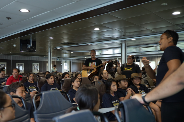 ​200 jeunes du Fenua conseillés pour préserver l'océan dans un “bateau-école”