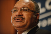 Peter O'Neill, Premier ministre de Papouasie-Nouvelle-Guinée.
