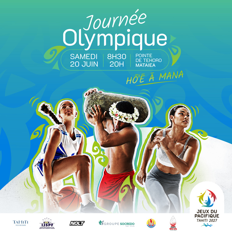 C’est une journée olympique riche en activités et en rencontres qui se profile à Mataiea (Crédit : Tahiti 2027).