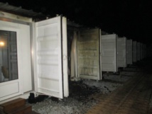 Moruroa : un local hébergement incendié Moruroa : un local hébergement incendié