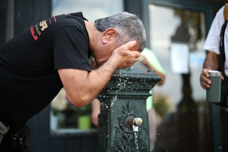 La canicule s'installe dans la durée et s'étend