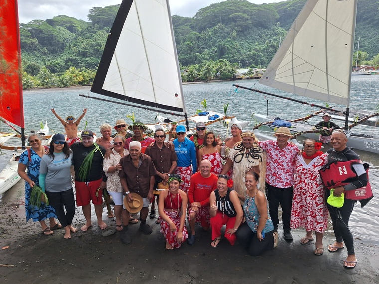 Affiche — Le Heiva des va’a tā’ie à Mataiea