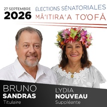 Sandras se lance pour les sénatoriales