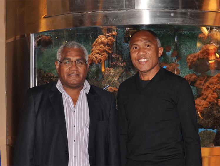 Walles Kotra et Antoine Kombouare Walles Kotra et Antoine Kombouare