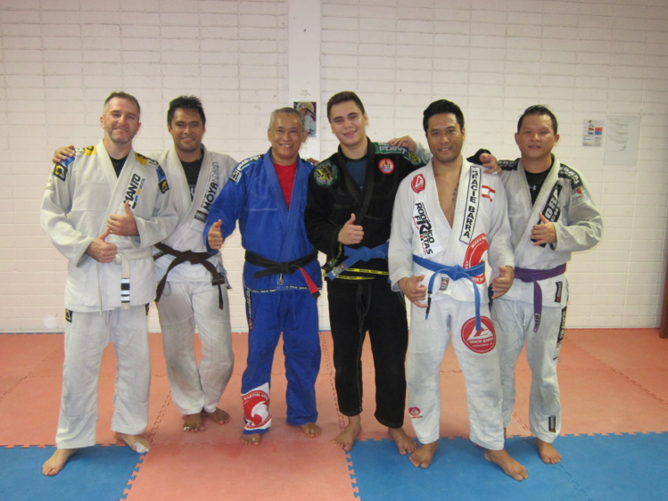 Jiu-Jitsu brésilien: Six Polynésiens au championnat de Los Angeles Jiu-Jitsu brésilien: Six Polynésiens au championnat de Los Angeles