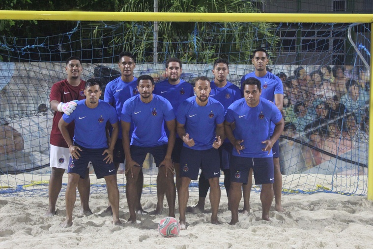 Beach soccer – Lai Woa et Tikitama leaders