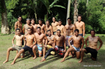 Les garçons de la troupe.