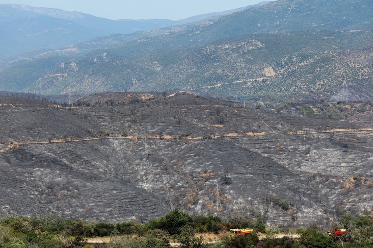La canicule s'étend, 7.800 hectares déjà brûlés en huit jours