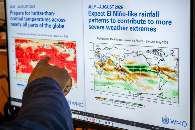 Le phénomène El Niño de cette année pourrait être "parmi les plus importants" enregistrés, selon une agence américaine Le phénomène El Niño de cette année pourrait être "parmi les plus importants" enregistrés, selon une agence américaine