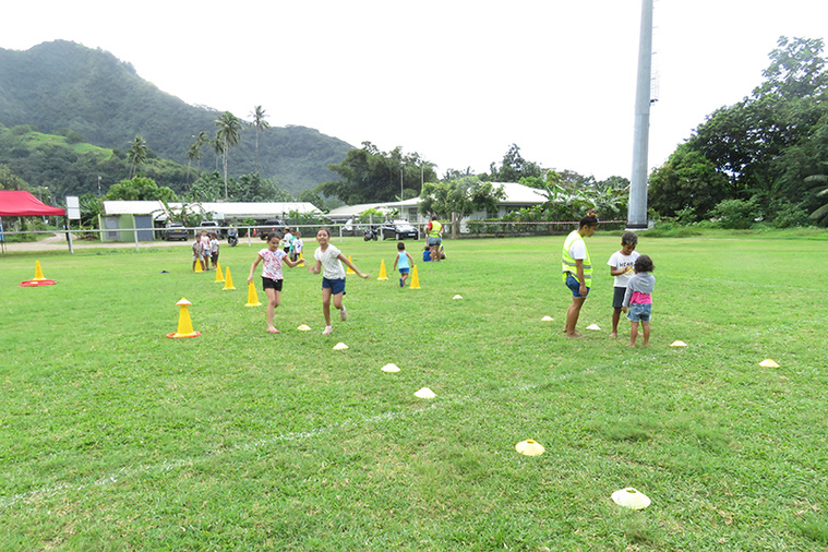 Les centres de vacances se réunissent à Moorea Les centres de vacances se réunissent à Moorea