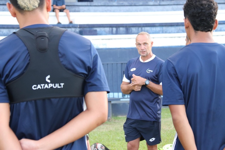 Samuel Garcia est prêt à repartir pour une nouvelle saison avec Tahiti United