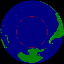 Le Pôle maritime d'inaccessibilité, au sud de la Polynésie française, est l'endroit le plus éloigné de toutes terres émergées au monde. C'est aussi un immense cimetière de vaisseaux spatiaux... Et le premier lieu de résidence de Cthulhu, le monstre de H.P. Lovecraft (Crédit : Wikimedia commons)