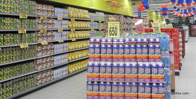 Ce sont les courses au supermarché qui tirent le plus le coût de la vie en Polynésie, avec le coût du logement. La vie chère ce n'est pas dans la tête