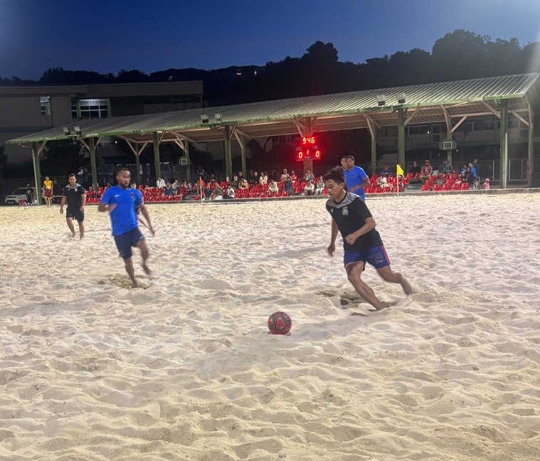 Les phases finales de beach soccer sont lancées