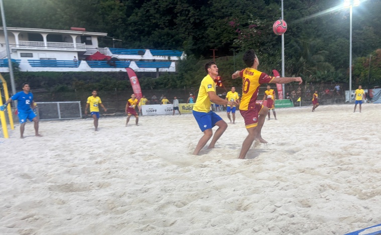 Les phases finales de beach soccer sont lancées