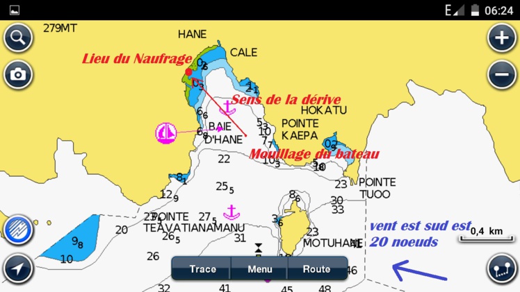 Un voilier fait naufrage à Ua Huka Un voilier fait naufrage à Ua Huka