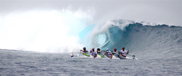 Edt Va'a arrive à Taapuna © Fédé Va/a / Thierry Brossard Edt Va'a arrive à Taapuna © Fédé Va/a / Thierry Brossard