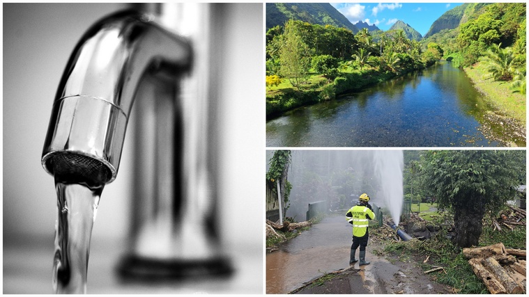 Face à gestion de l’eau ou aux risques climatiques, les communes polynésiennes sont appelées à renforcer leurs coopération. ©archives Tahiti Infos