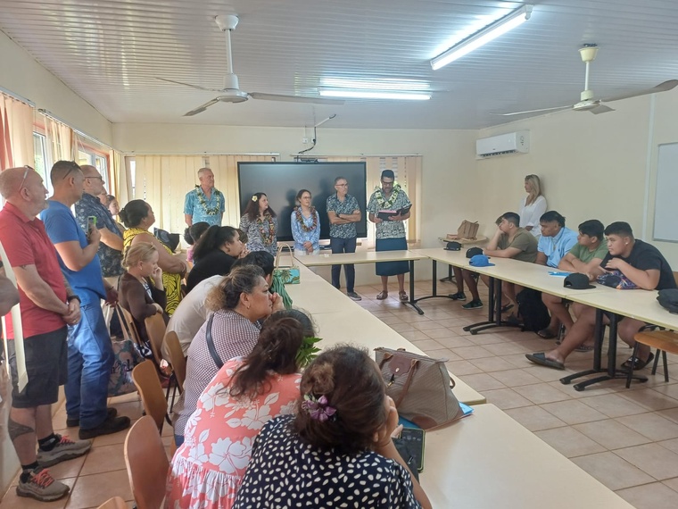 Un bac pro “Pont - Machine” au lycée d’Opunohu