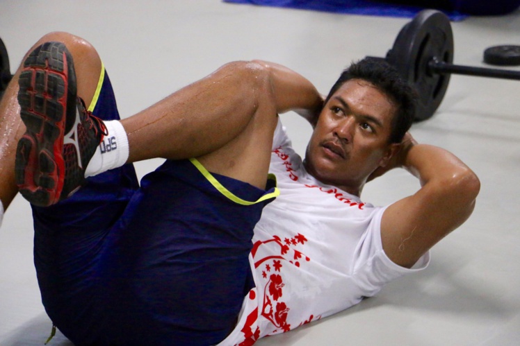 Manutea Mahai a perdu 20 kg lors de sa préparation Manutea Mahai a perdu 20 kg lors de sa préparation