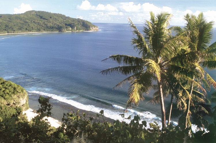 À Avera, une plage "very private". À Avera, une plage "very private".