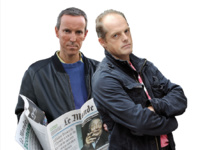 Les journalistes Gérard Davet et Fabrice Lhomme. Les journalistes Gérard Davet et Fabrice Lhomme.