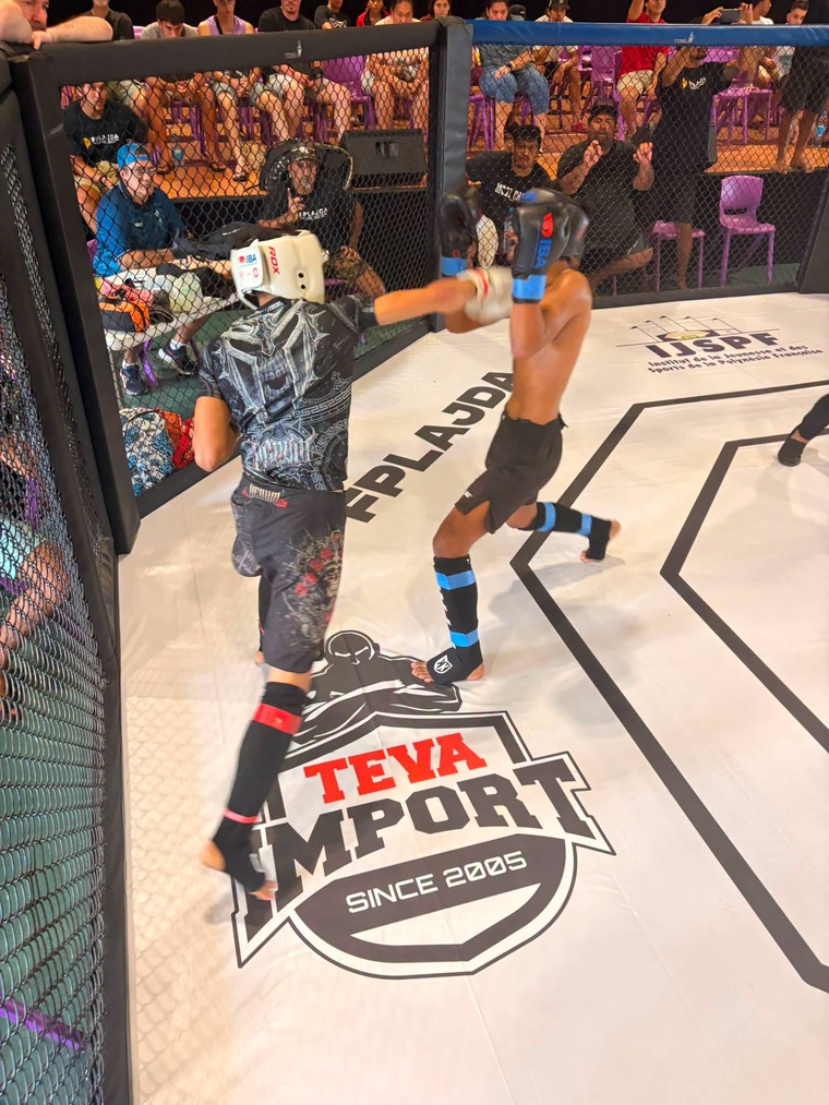 MMA - Les combattants font le show aux championnats de Polynésie