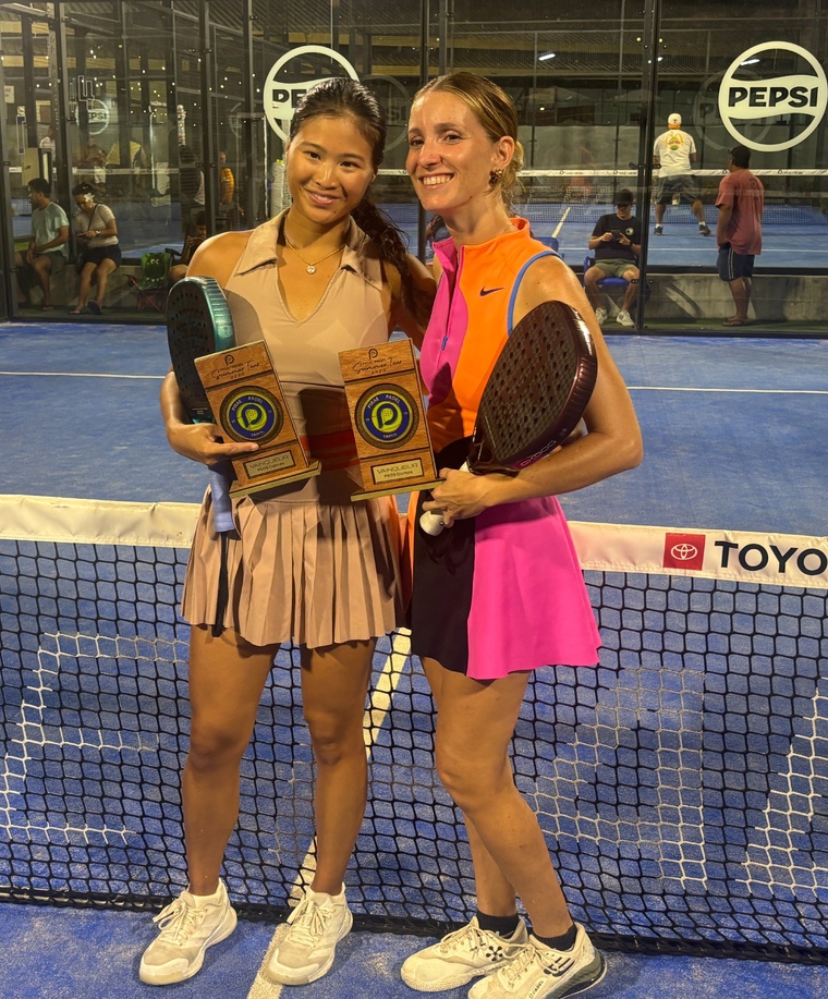 Mahealani Tang et Cindy Abert ont gagné un nouveau tournoi. @Valentin Fleury