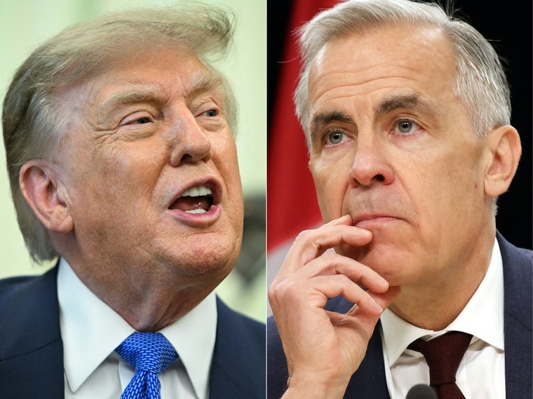 Trump durcit encore l'affrontement commercial avec le Canada Trump durcit encore l'affrontement commercial avec le Canada
