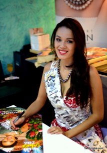 De très belles perles pour les nouvelles Miss Tahiti