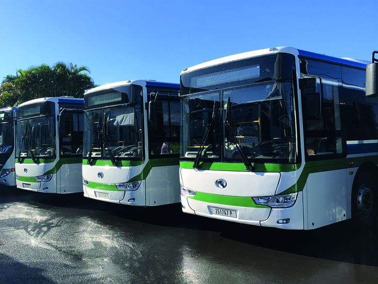 ​Un parking à Arue pour prendre son bus