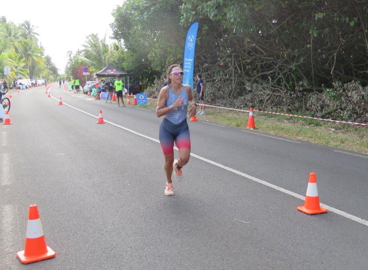 Les triathlètes se testent à Moorea avant les Jeux