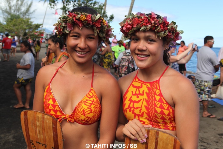 Les stars de l'athlétisme ont également participé (Vainui Neagle et Vaihina Doucet) Les stars de l'athlétisme ont également participé (Vainui Neagle et Vaihina Doucet)