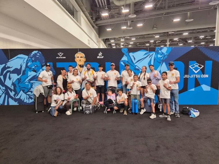 L'équipe de Seasiders Papara à Las Vegas.