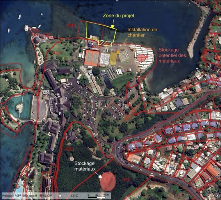 Pointe Tiarai : le projet de nouveau quai de l’InterContinental soumis au public Pointe Tiarai : le projet de nouveau quai de l’InterContinental soumis au public