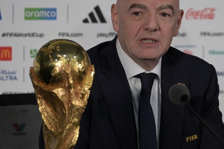 Fifa: la FFF acte sa rupture avec Infantino, candidat à sa réélection