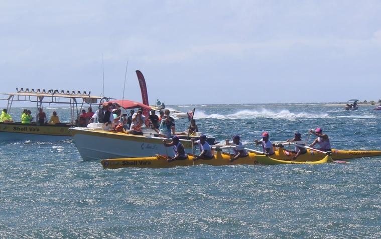 Va’a - Team OPT lauréat de la Air Tahiti Race Va’a - Team OPT lauréat de la Air Tahiti Race