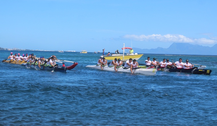 Va’a -  Team OPT lauréat de la Air Tahiti Race