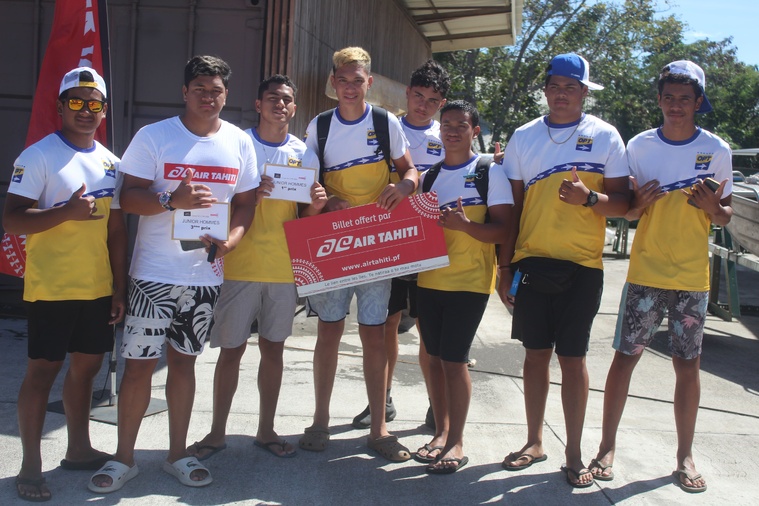 Va’a -  Team OPT lauréat de la Air Tahiti Race
