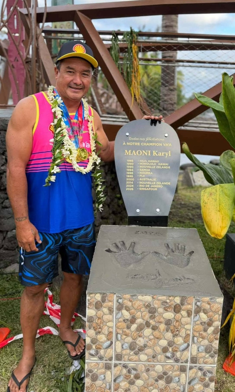 ​Va’a – Karyl Maoni, dix fois champion du monde