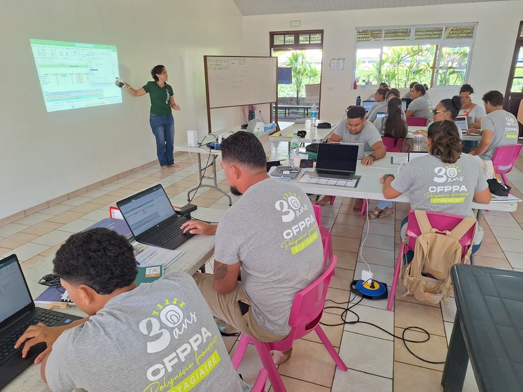 Si la période de stage en entreprise occupe une large partie de la formation, les cours théoriques sont tout aussi importants.