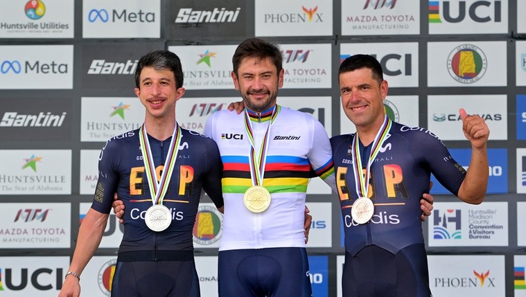 ​Champion du monde de paracyclisme après son accident à Moorea en 2017