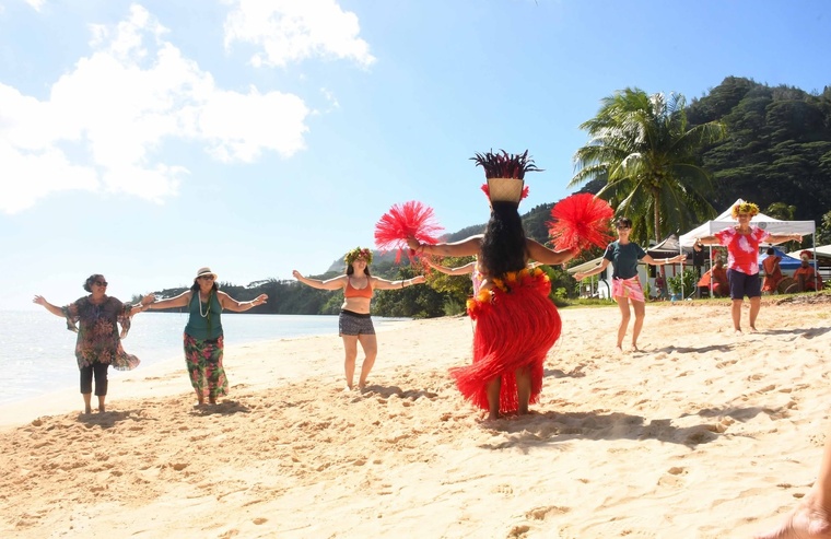 Les richesses naturelles, mais aussi culturelles et humaines sont mises en avant (Crédit : Tahiti Tourisme).